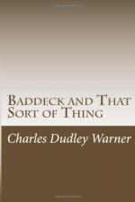 Baddeck, and That Sort of Thing by Charles Dudley Warner