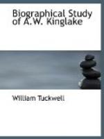 Biographical Study of A.W. Kinglake