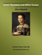 Ceres' Runaway and Other Essays by Alice Meynell