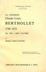Claude Louis Berthollet