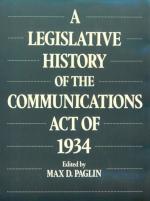 Communications Act of 1934 by 