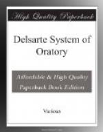 Delsarte System of Oratory by 