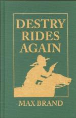 Destry Rides Again by Max Brand