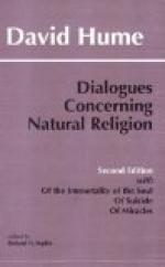 Dialogues concerning Natural Religion by David Hume