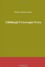 Edinburgh Picturesque Notes