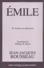 Emile by Jean-Jacques Rousseau