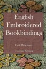 English Embroidered Bookbindings by 