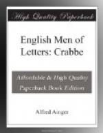 English Men of Letters: Crabbe by Alfred Ainger