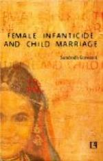 Female infanticide by 