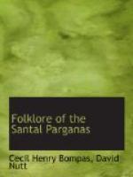 Folklore of the Santal Parganas