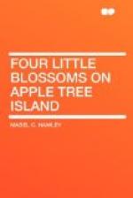 Four Little Blossoms on Apple Tree Island by 