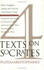 Four Texts on Socrates: Plato's Euthyphro, Apology, and Crito and Aristophanes' Clouds by Thomas G. West
