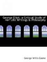 George Eliot; a Critical Study of Her Life, Writings & Philosophy by 