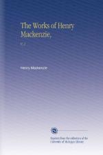 Henry Mackenzie by 