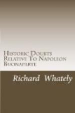 Historic Doubts Relative To Napoleon Buonaparte by Richard Whately