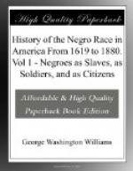 History of the Negro Race in America From 1619 to 1880. Vol 1 by 