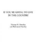 If You're Going to Live in the Country by 