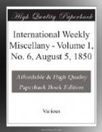 International Weekly Miscellany - Volume 1, No. 6, August 5, 1850 by 