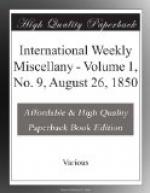 International Weekly Miscellany - Volume 1, No. 9, August 26, 1850 by 