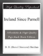 Ireland Since Parnell by D.D. Sheehan