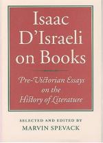 Isaac D'Israeli by 