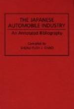 Japanese automobile industry by 
