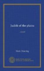Judith of the Plains by Marie Manning
