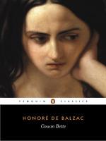 Cousin Bette: Part One of Poor Relations by Honoré de Balzac