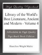 Library of the World's Best Literature, Ancient and Modern — Volume 4