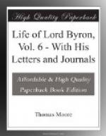 Life of Lord Byron, Vol. 6 (of 6) by Thomas Moore