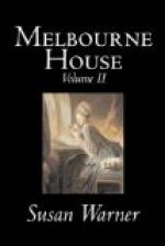 Melbourne House, Volume 2 by Susan Warner