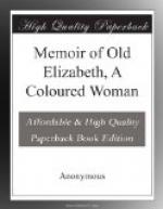 Memoir of Old Elizabeth, A Coloured Woman by 