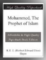 Mohammed, The Prophet of Islam