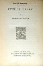 Moses Coit Tyler by 
