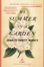 My Summer in a Garden by Charles Dudley Warner