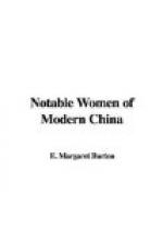 Notable Women of Modern China by Margaret E. Burton