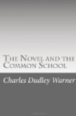 Novel and the Common School by Charles Dudley Warner