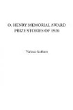 O. Henry Memorial Award Prize Stories of 1920 by 