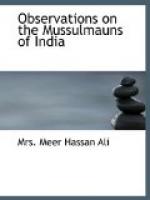 Observations on the Mussulmauns of India