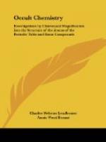 Occult Chemistry by Charles Webster Leadbeater