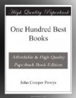 One Hundred Best Books by John Cowper Powys