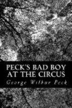 Peck's Bad Boy at the Circus