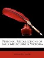 Personal Recollections of Early Melbourne and Victoria by 