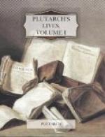 Plutarch's Lives, Volume I by Plutarch