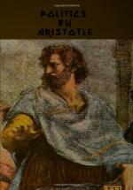 The Politics of Aristotle by Aristotle