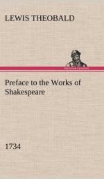 Preface to the Works of Shakespeare (1734)