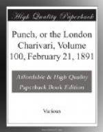 Punch, or the London Charivari, Volume 100, February 21, 1891 by 