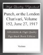 Punch, or the London Charivari, Volume 152, June 27, 1917