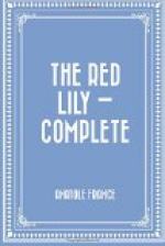 Red Lily, the — Complete by Anatole France