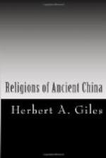 Religions of Ancient China by Herbert Giles